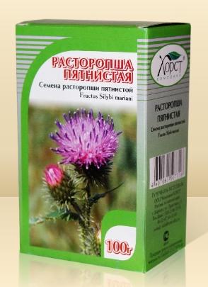 Изображение товара Расторопша пятнистая, семена, 100 г (Хорст) Расторопша пятнистая, семена, 100 г (Хорст) фотография