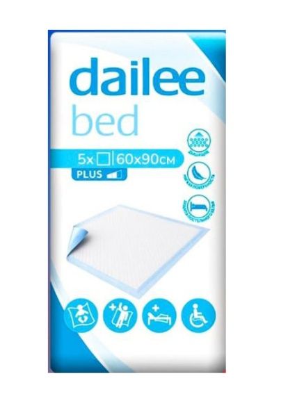 Изображение товара Пеленки впитывающие Dailee 60*90см №5 Пеленки впитывающие Dailee 60*90см №5 фотография