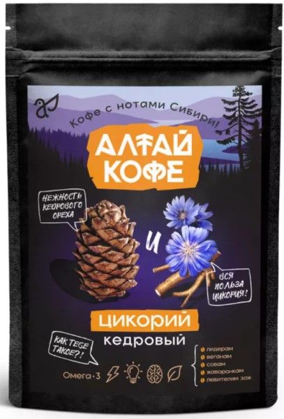 Изображение товара Кедровый напиток Алтай кофе цикорий Алтай-Селигор 120г Кедровый напиток Алтай кофе цикорий Алтай-Селигор 120г фотография