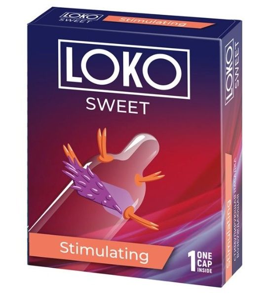 Изображение товара Насадка Loko Sweet с возбуждающим эффектом №1 Насадка Loko Sweet с возбуждающим эффектом №1 фотография