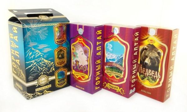 Изображение товара Подарочный набор бальзамов Нарине «Семейный» Подарочный набор бальзамов Нарине «Семейный» фотография