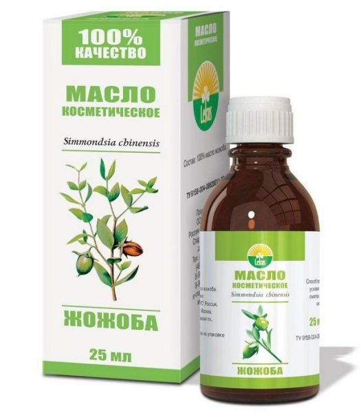 Изображение товара Масло косметическое жожоба, 25 мл (коробка) Масло косметическое жожоба, 25 мл (коробка) фотография