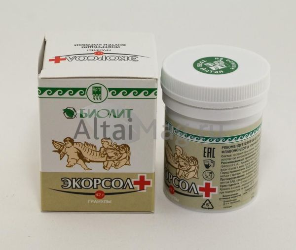Изображение товара Экорсол плюс (гранулы), 42 г. Экорсол плюс (гранулы), 42 г. фотография