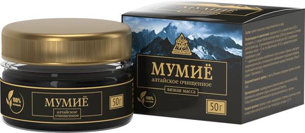 Изображение товара Мумие Алтайский нектар 50г Мумие Алтайский нектар 50г фотография
