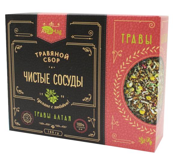 Изображение товара Сбор травяной Чистые сосуды АлтайМаг 100г Сбор травяной Чистые сосуды АлтайМаг 100г фотография