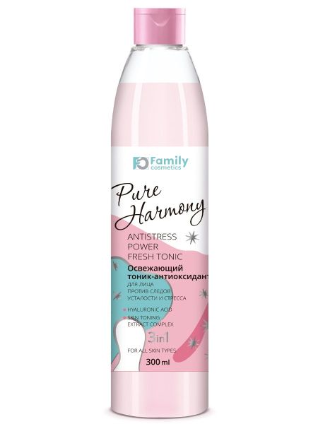 Изображение товара Вилсен Pure Harmony освежающий тоник-антиоксидант для лица 300мл Вилсен Pure Harmony освежающий тоник-антиоксидант для лица 300мл фотография