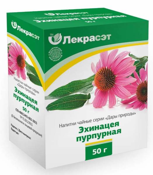 Эхинацея пурпурная, трава, 50 г (Лекра-сэт) фотография